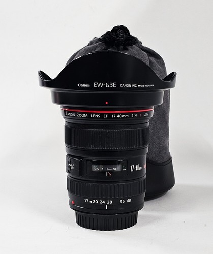 Canon 40mm 4 l usm - 17-40mm, f/4