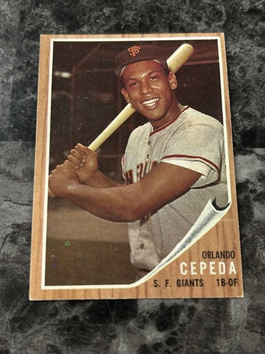 1962 topps orlando - -, cepeda
