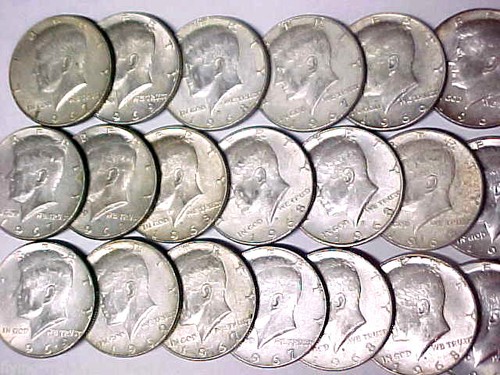 Lot kennedy silver - kennedy,