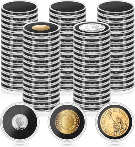60pcs coin capsules 40mm - 60pcs, 17-40mm