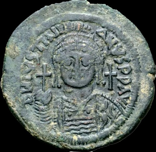 Justinian 40 nummi - i, Æ