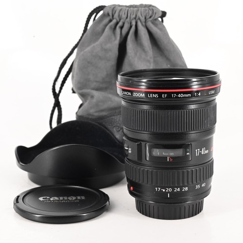 Canon 40mm l usm - 17-40mm, f4