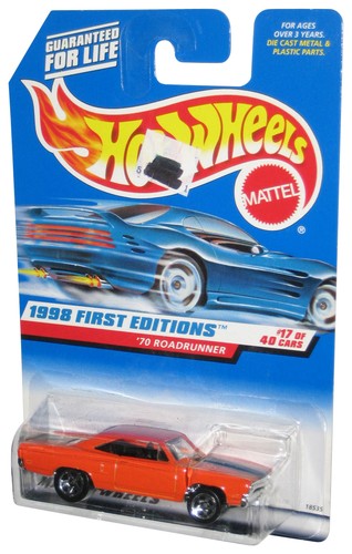 Hot wheels 1998 first - wheels, editions