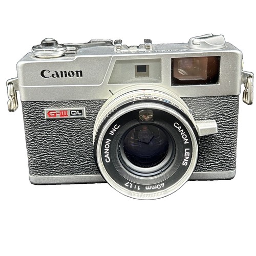 Vtg canon canonet ql17 giii - canon,