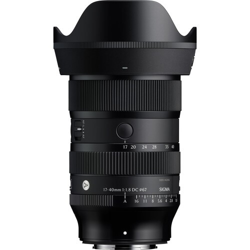 Sigma 40mm 8 dc art - f/1.8,