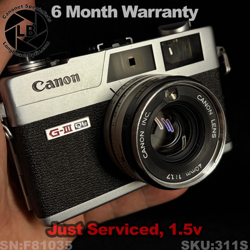 Serviced canon canonet - canon,
